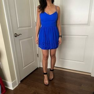 Cobalt blue Greylin dress